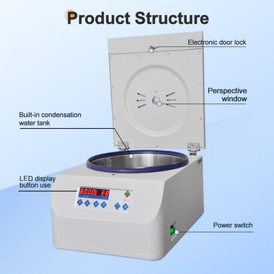 良い価格 300ml遠心分離機 速度6000rpm 臨床検査室用遠心分離機 アングルローター付き 15ml 50mlチューブ オンライン