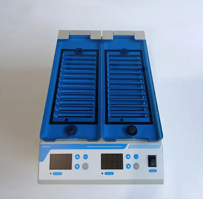 良い価格 180W 独立した2つの作業チャンバーと最大容量24ゲルカード6列/8列血液型カードを備えたインキュベーター オンライン