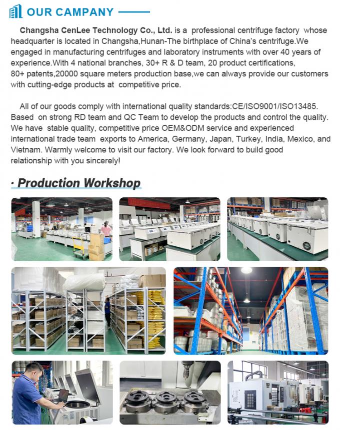 High Speed Centrifuge Machine for Speed and Accurate Separation in Laboratory 6