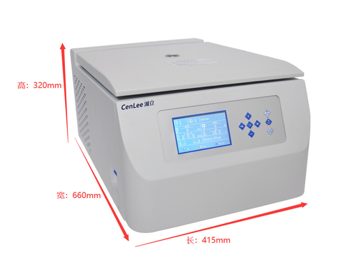 良い価格 最高5000rpm 300ml容量の低速冷やされていたマイクロプロセッサBenchtopの遠心分離機機械 オンライン
