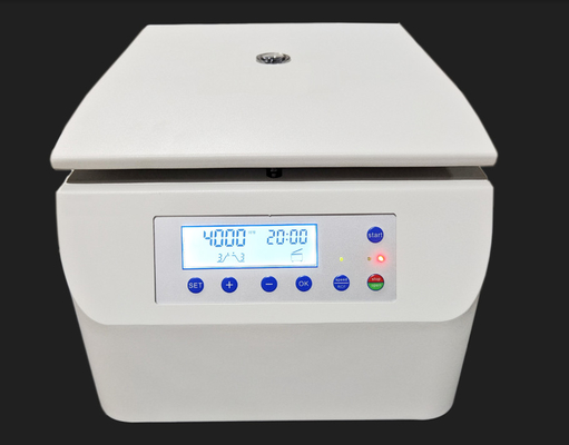 固定角度の回転子6x 50mlが付いている低速Benchtopの実験室の遠心分離機4000rpm