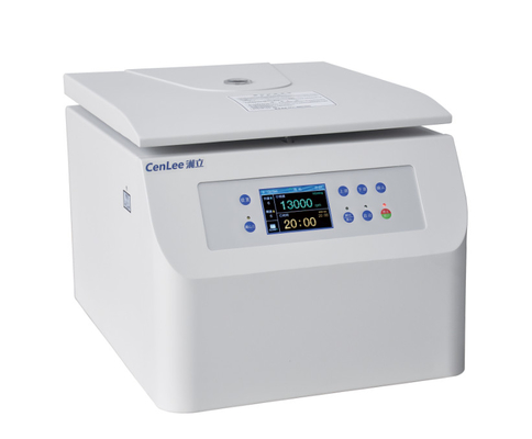最大容量 600ml 高速デスクトップ臨床遠心分離器 医療研究室 CenLee20k 20500rpm 血清学遠心分離器
