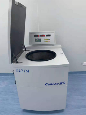 GL21M 21000rpm 超高速 フロアスタンド冷蔵型遠心分離機 10/10 アクセル/デセル率