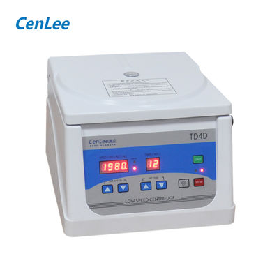 品質 TD4D低速PRPPRF遠心分離機 4000rpm 2200xg 自動バランス 病院用 8x15ml CE認証 工場
