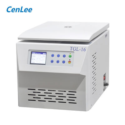 高速テーブルトップベンチトップ冷蔵した遠心分離機 TGL-16 16000r/min, 21532xg, 90ml容量, -20°Cから+40°C