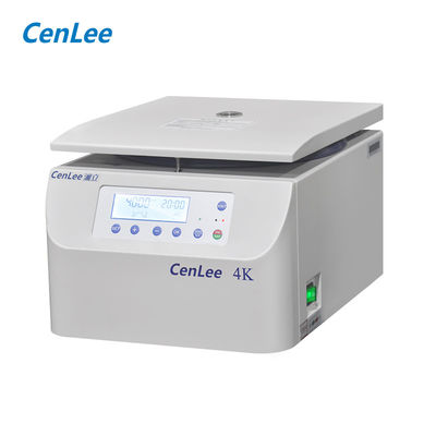 品質 Plasma Centrifuge prp 遠心分離機ベンチトップ低速、4000rpm、300ml 血液/血漿/血清遠心分離機付き 工場