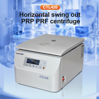 CTL420 プラズマ分離実験室遠心分離器 PRP DCブラシレスモーター付き自動バランス遠心分離器
