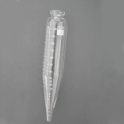良い価格 100ml オイル 円形 円筒形 漸進型 遠心管 圧力 滅菌 化学 耐性 センリー 研究室 ガラス オンライン
