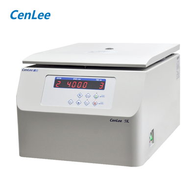 Cenlee5K スイングアウトローター研究室用遠心分離機 15ml 50ml 100ml 500ml 5000rpm ベンチトップ遠心分離機 レジン分離用
