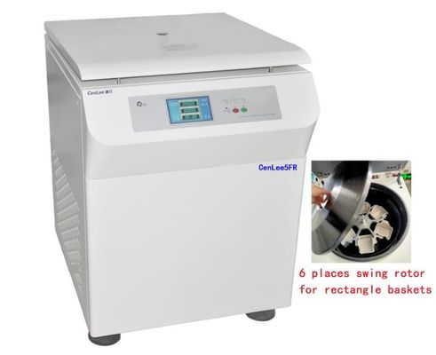 良い価格 低速遠心分離機の大量の冷やされていた床の地位は6000rpm/4000mlを遠心分離機にかける オンライン