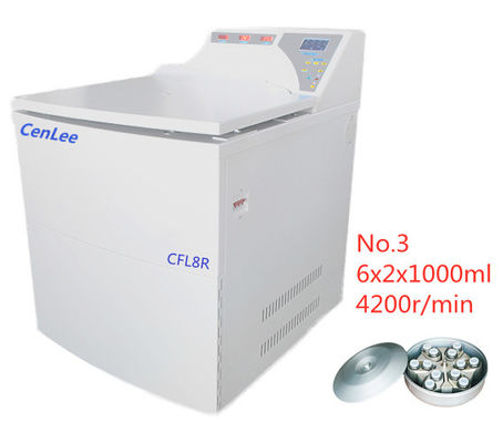 良い価格 冷やされていた遠心分離機、2400ml 8000r/minの血袋の遠心分離機を立てる事前に冷す床 オンライン