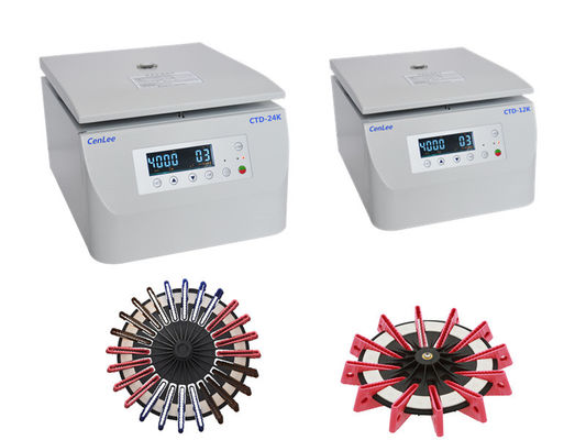 良い価格 血血清のゲル カード遠心分離機、24台のカードのImmunodetection Microhematocritの管の遠心分離機 オンライン